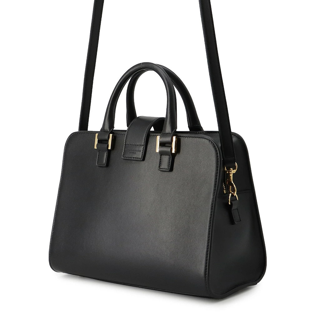Saint Laurent Bag Baby Cabas Paris Handbag Black